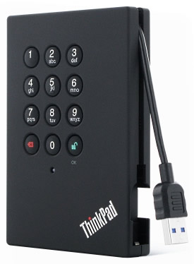 Lenovo Opcion Para E31 Sff Thinkpad Usb 3 0 Portable Secure 1tb Hard Drive